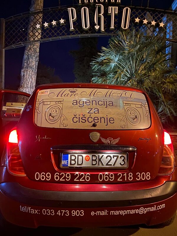 Mare pranje odrzavanje budva